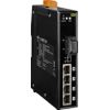 Multi-mode, SC Connector, 4-port 10/100 Mbps PoE (PSE) with 1 Fiber port and 24 VDC Input SwitchICP DAS